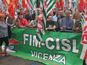 Tyrolit Vincent - premi e licenziamenti - proclamato stato di agitazione - Fim Cisl Vicenza