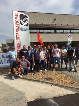 WERTHER INTERNATIONAL LONIGO in sciopero anche a Reggio Emilia - Fim Cisl Vicenza